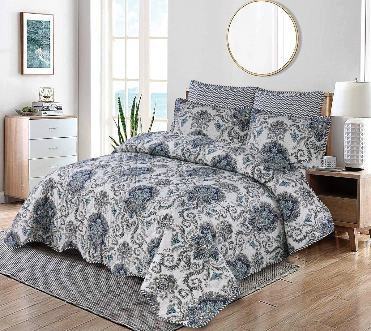 Floral duvet cover set